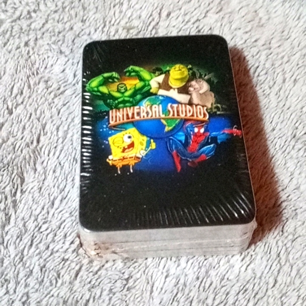 Universal Studios Mini Playing Cards Sealed No Box